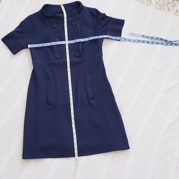 Laundry by Shelli Segal button detail mini dress 6 - Picture 10 of 12